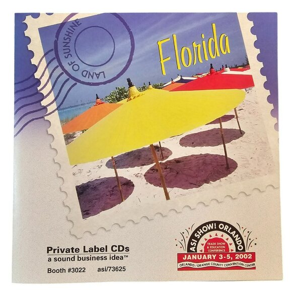 Florida Music CD 2002 Private Label Souvenir Soundtrack 37605cd - Picture 1 of 2